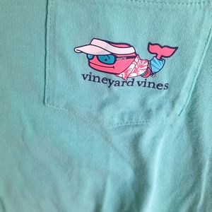 Vineyard Vines, summer fun whale t shirt, Size M (12-14)